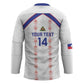 Custom Haiti Football Hockey Jersey Les Grenadiers Veve Vodou White