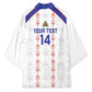 Custom Haiti Football Kimono Les Grenadiers Veve Vodou White