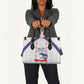 Haiti Football Leather Bag Les Grenadiers Veve Vodou White
