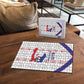 Haiti Football Puzzle Les Grenadiers Veve Vodou White