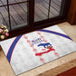 Haiti Football Rubber Doormat Les Grenadiers Veve Vodou White - African Pride