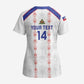 Custom Haiti Football Scrub Top Les Grenadiers Veve Vodou White - African Pride