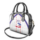 Haiti Football Shoulder Handbag Les Grenadiers Veve Vodou White - African Pride