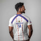 Custom Haiti Football T shirt Les Grenadiers Veve Vodou White - African Pride