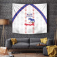 Haiti Football Tapestry Les Grenadiers Veve Vodou White - African Pride