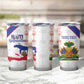 Custom Haiti Football Tumbler Cup Les Grenadiers Veve Vodou White - African Pride