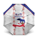 Haiti Football Umbrella Les Grenadiers Veve Vodou White