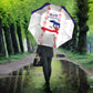 Haiti Football Umbrella Les Grenadiers Veve Vodou White