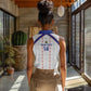 Custom Haiti Football Women Sleeveless Polo Shirt Les Grenadiers Veve Vodou White - African Pride