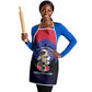 Les Grenadiers Haiti Football Apron 2026 Nou Retounen Blue Version