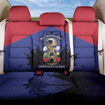 Les Grenadiers Haiti Football Back Car Seat Cover 2026 Nou Retounen Blue Version - African Pride