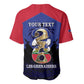 Personalized Les Grenadiers Haiti Football Baseball Jersey 2026 Nou Retounen Blue Version LT14