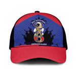 Les Grenadiers Haiti Football Baseball Net Cap 2026 Nou Retounen Blue Version - African Pride