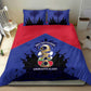 Les Grenadiers Haiti Football Bedding Set 2026 Nou Retounen Blue Version - African Pride