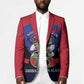 Personalized Les Grenadiers Haiti Football Blazer 2026 Nou Retounen Blue Version