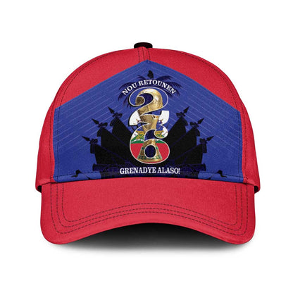 Les Grenadiers Haiti Football Classic Cap 2026 Nou Retounen Blue Version - African Pride