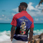 Personalized Les Grenadiers Haiti Football Hawaiian Shirt 2026 Nou Retounen Blue Version LT14