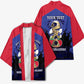 Personalized Les Grenadiers Haiti Football Kimono 2026 Nou Retounen Blue Version