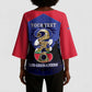 Personalized Les Grenadiers Haiti Football Kimono Sleeve Blouse 2026 Nou Retounen Blue Version
