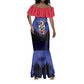 Personalized Les Grenadiers Haiti Football Mermaid Dress 2026 Nou Retounen Blue Version - African Pride
