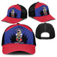 Les Grenadiers Haiti Football Mesh Trucker Cap 2026 Nou Retounen Blue Version - African Pride