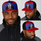 Les Grenadiers Haiti Football Mesh Trucker Cap 2026 Nou Retounen Blue Version - African Pride