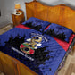 Les Grenadiers Haiti Football Quilt Bed Set 2026 Nou Retounen Blue Version - African Pride