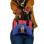 Les Grenadiers Haiti Football Shoulder Handbag 2026 Nou Retounen Blue Version - African Pride