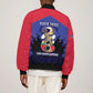 Personalized Les Grenadiers Haiti Football Sleeve Zip Bomber Jacket 2026 Nou Retounen Blue Version - African Pride