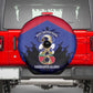 Les Grenadiers Haiti Football Spare Tire Cover 2026 Nou Retounen Blue Version - African Pride