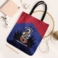Les Grenadiers Haiti Football Tote Bag 2026 Nou Retounen Blue Version