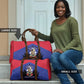Les Grenadiers Haiti Football Travel Bag 2026 Nou Retounen Blue Version