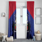 Les Grenadiers Haiti Football Window Curtain 2026 Nou Retounen Blue Version - African Pride