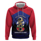 Personalized Les Grenadiers Haiti Football Zip Hoodie 2026 Nou Retounen Blue Version - African Pride