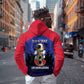 Personalized Les Grenadiers Haiti Football Zip Hoodie 2026 Nou Retounen Blue Version - African Pride