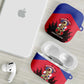 Les Grenadiers Haiti Football AirPods Case 2026 Nou Retounen Red Version
