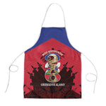 Les Grenadiers Haiti Football Apron 2026 Nou Retounen Red Version