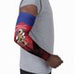 Personalized Les Grenadiers Haiti Football Arm Sleeves 2026 Nou Retounen Red Version