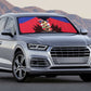 Les Grenadiers Haiti Football Auto Sun Shade 2026 Nou Retounen Red Version
