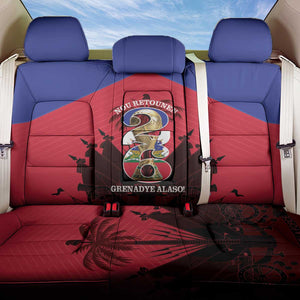 Les Grenadiers Haiti Football Back Car Seat Cover 2026 Nou Retounen Red Version - African Pride