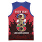Personalized Les Grenadiers Haiti Football Basketball Jersey 2026 Nou Retounen Red Version - African Pride