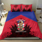 Les Grenadiers Haiti Football Bedding Set 2026 Nou Retounen Red Version - African Pride
