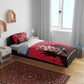 Les Grenadiers Haiti Football Bedding Set 2026 Nou Retounen Red Version - African Pride