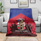 Les Grenadiers Haiti Football Blanket 2026 Nou Retounen Red Version - African Pride