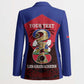 Personalized Les Grenadiers Haiti Football Blazer 2026 Nou Retounen Red Version