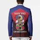 Personalized Les Grenadiers Haiti Football Blazer 2026 Nou Retounen Red Version