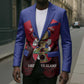 Personalized Les Grenadiers Haiti Football Blazer 2026 Nou Retounen Red Version