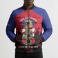 Personalized Les Grenadiers Haiti Football Bomber Puffer Jacket 2026 Nou Retounen Red Version