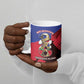 Personalized Les Grenadiers Haiti Football Ceramic Mug 2026 Nou Retounen Red Version