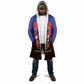 Personalized Les Grenadiers Haiti Football Cloak 2026 Nou Retounen Red Version